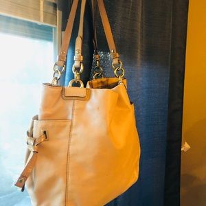 COPY - Beautiful coach buttery soft camel leather